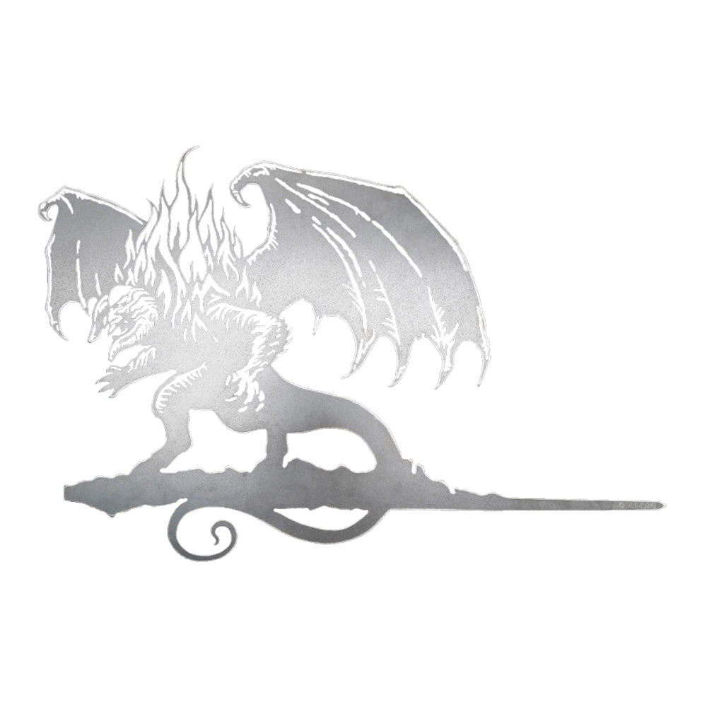 The Lord of the Rings Balrog Metalbird Corten Steel Silhouette