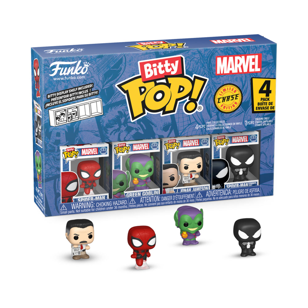 Spider-Man Bitty Pop! 4-Pack