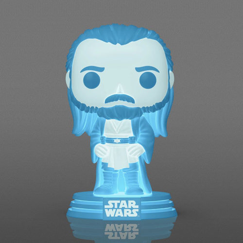 Star Wars Qui-Gon Jinn Force Ghost US Glow Pop! Vinyl