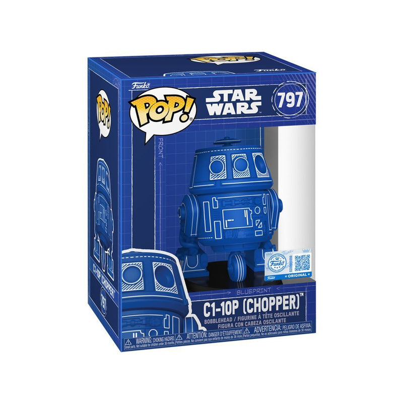 Star Wars Chopper (Blueprint) US Exclusive Pop! Vinyl