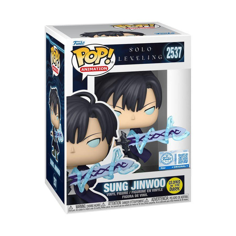 Solo Leveling Jinwoo (with Sword) Exclusive Glow Pop! Vinyl