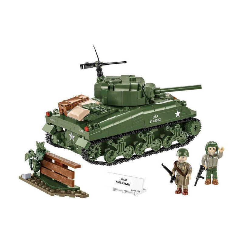 World War 2 M4A1 Sherman (663 Pcs)