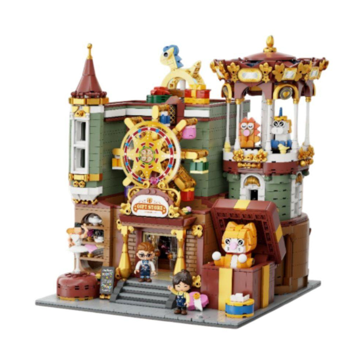 Retro Collection Gift Store Construction Set (3108 Pcs)