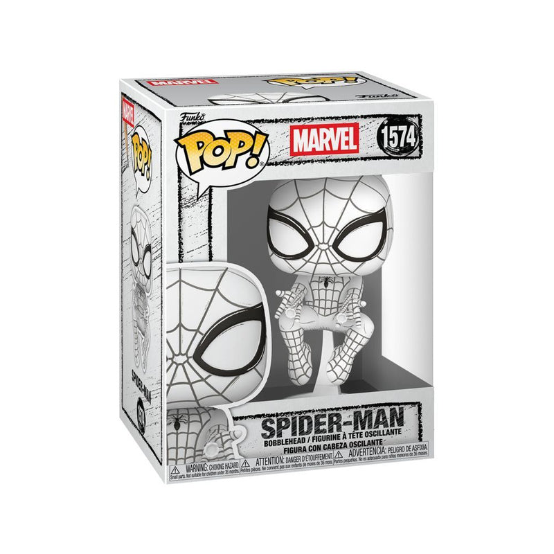 Marvel: Sketched Spider-Man Pop! Vinyl