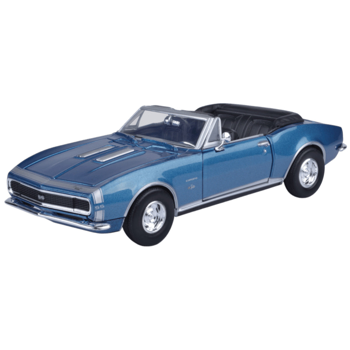 1:24 1967 Chevy Camaro SS Convertible (Blue)