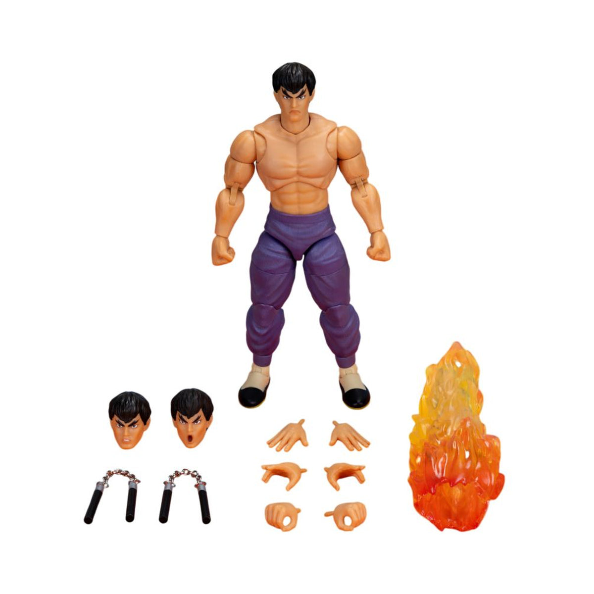 Street Fighter Fei Long (P2) Deluxe 6" Action Figure