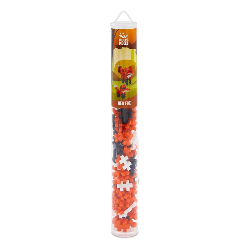 Plus-Plus Red Fox Building Blocks Tube 100pcs