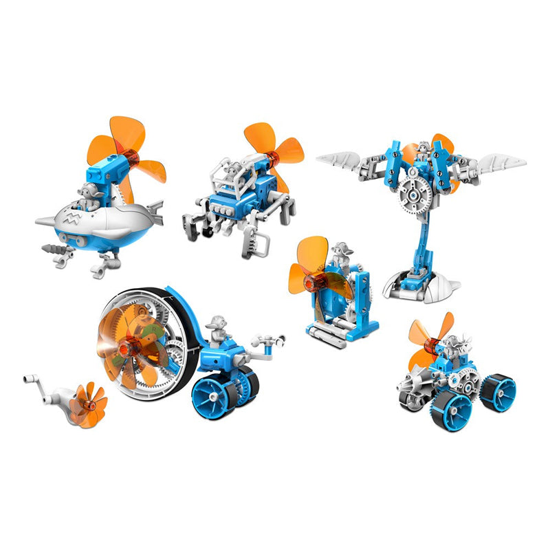 Johnco Wheely 6 in 1 Wind-Powered Robot