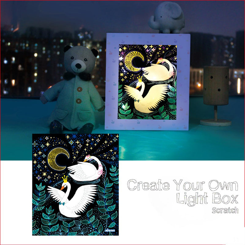 Avenir Create Your Own Light Box Scratch Art