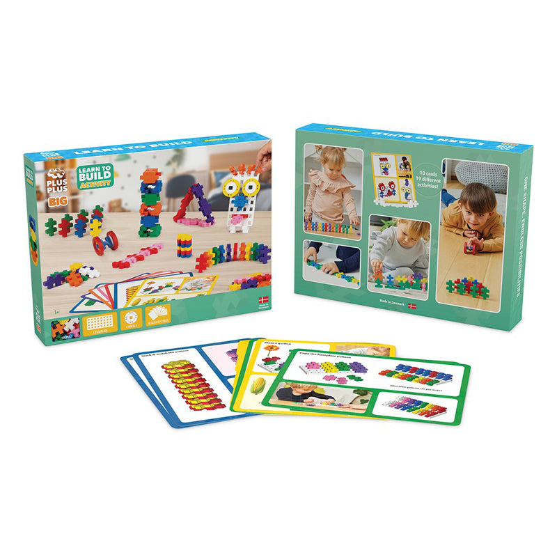 Plus-Plus BIG Learn to Build Activity Set