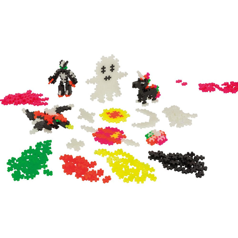 Plus-Plus Build and Glow Glow in the Dark Set 360pcs