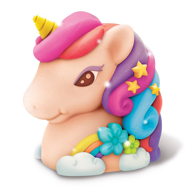 4M KidzMaker Glitter Unicorn Bank Kit