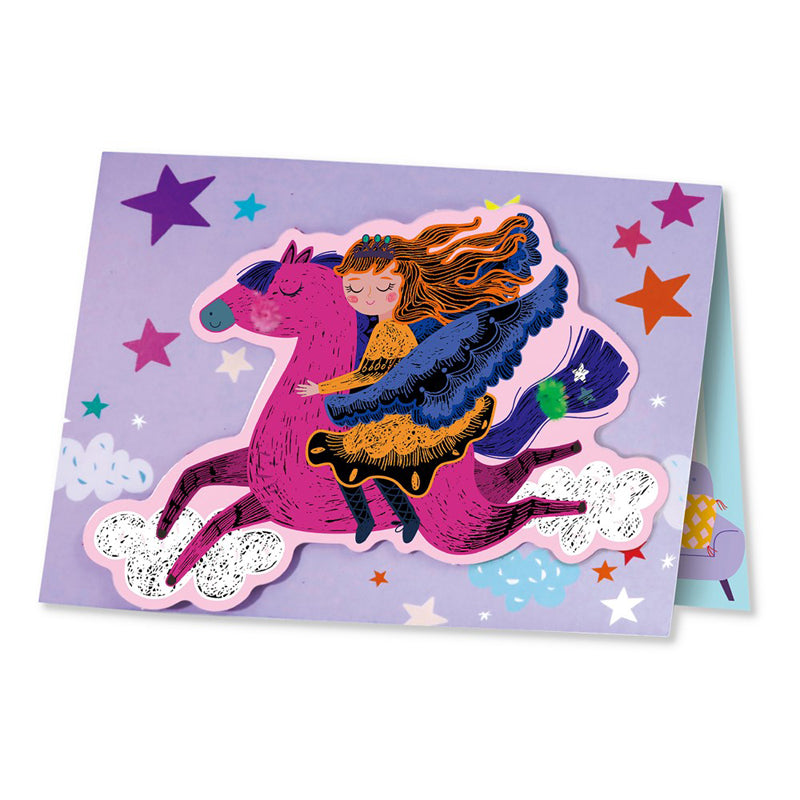 Avenir Princess Scratch Greeting Card