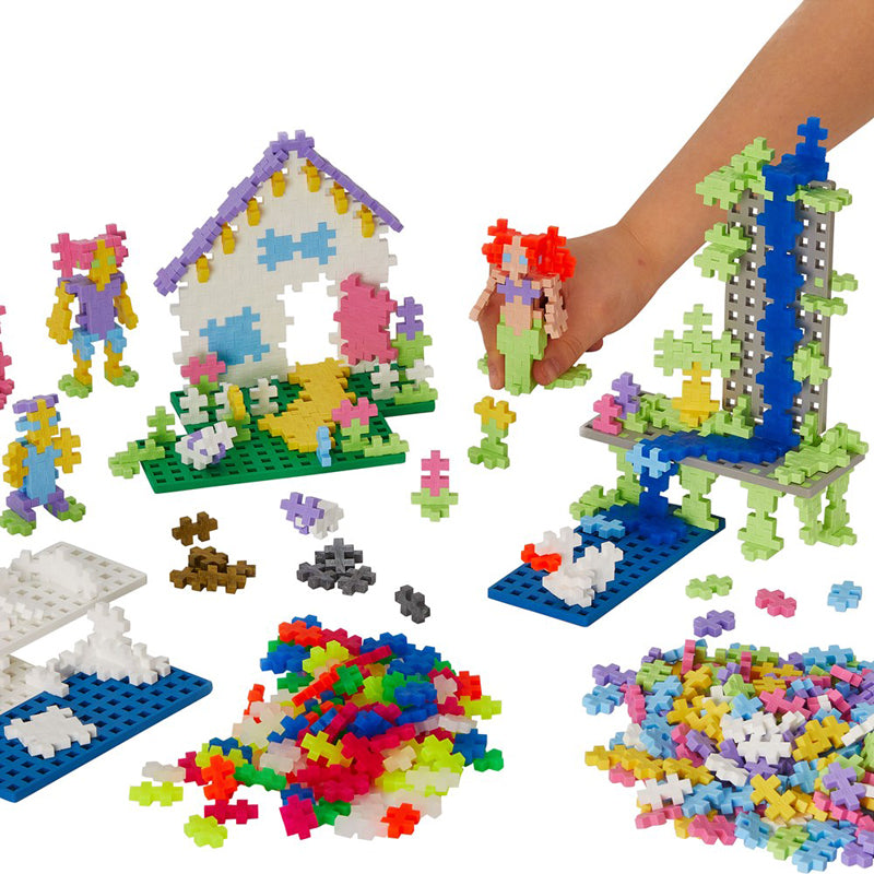 Plus-Plus Pastel Learn to Build Super set