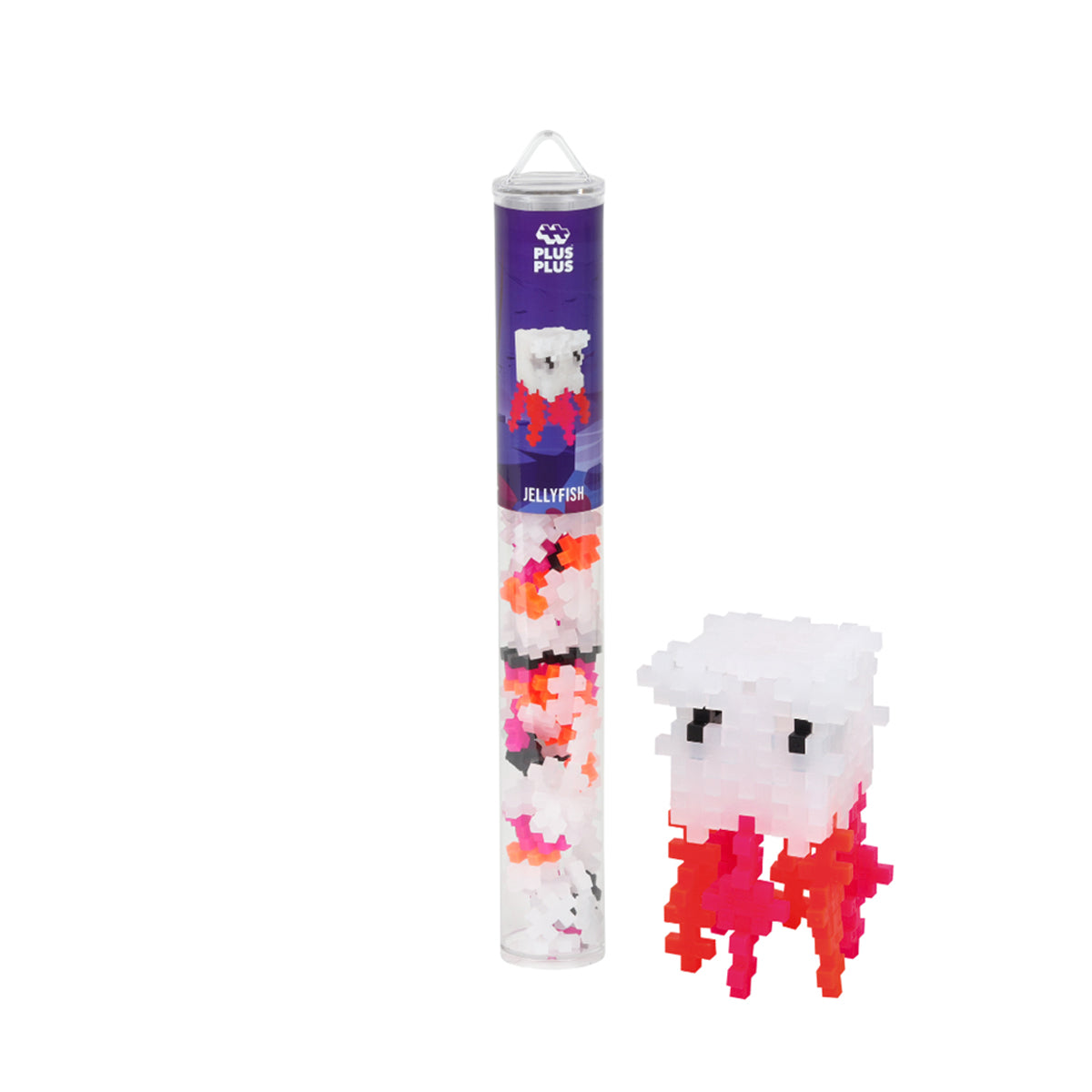 Plus-Plus Jellyfish Building Blocks Tube 100pcs