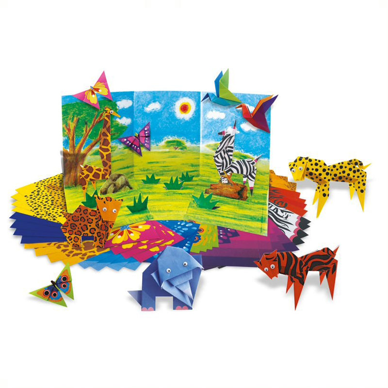 4M Little Craft Zoo Animals Origami