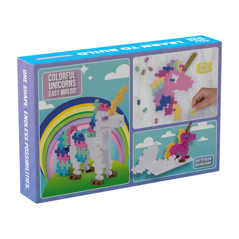 Plus-Plus Learn to Build Unicorns Building Blocks
