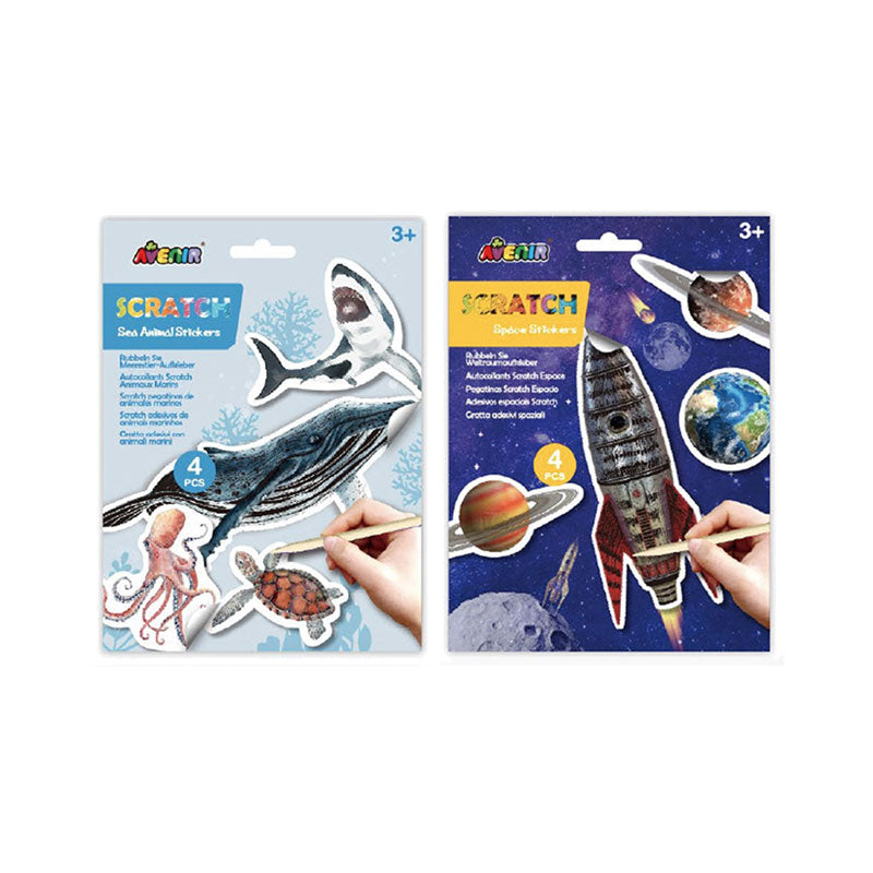 Avenir Scratch Stickers