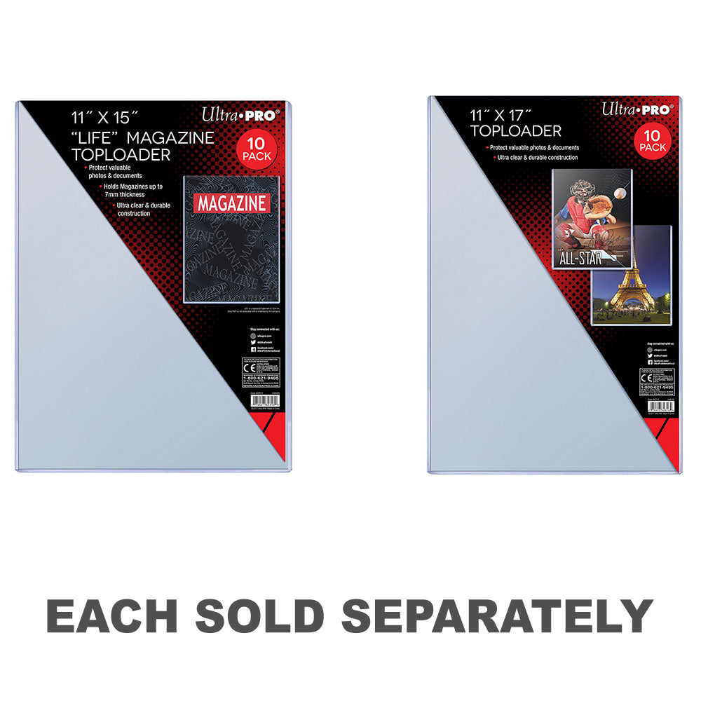 Ultra Pro Toploader Protector 10pcs