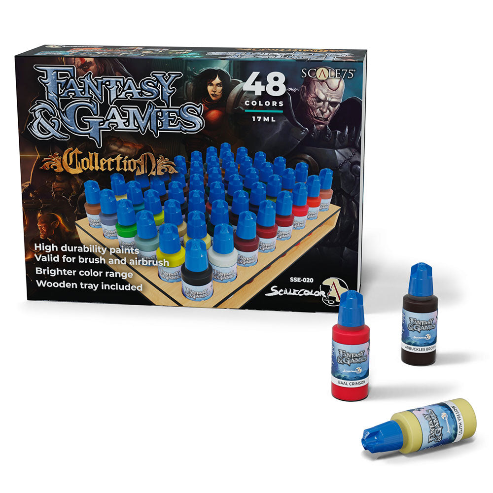 Scale 75 Fantasy Colours Fantasy and Games Collection Paint Set