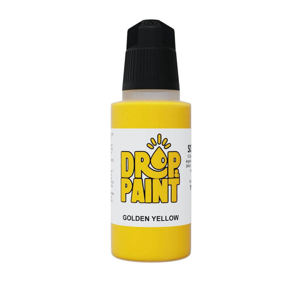 Scale 75 Drop and Paints Acrylic Paint 17mL (Yellow)