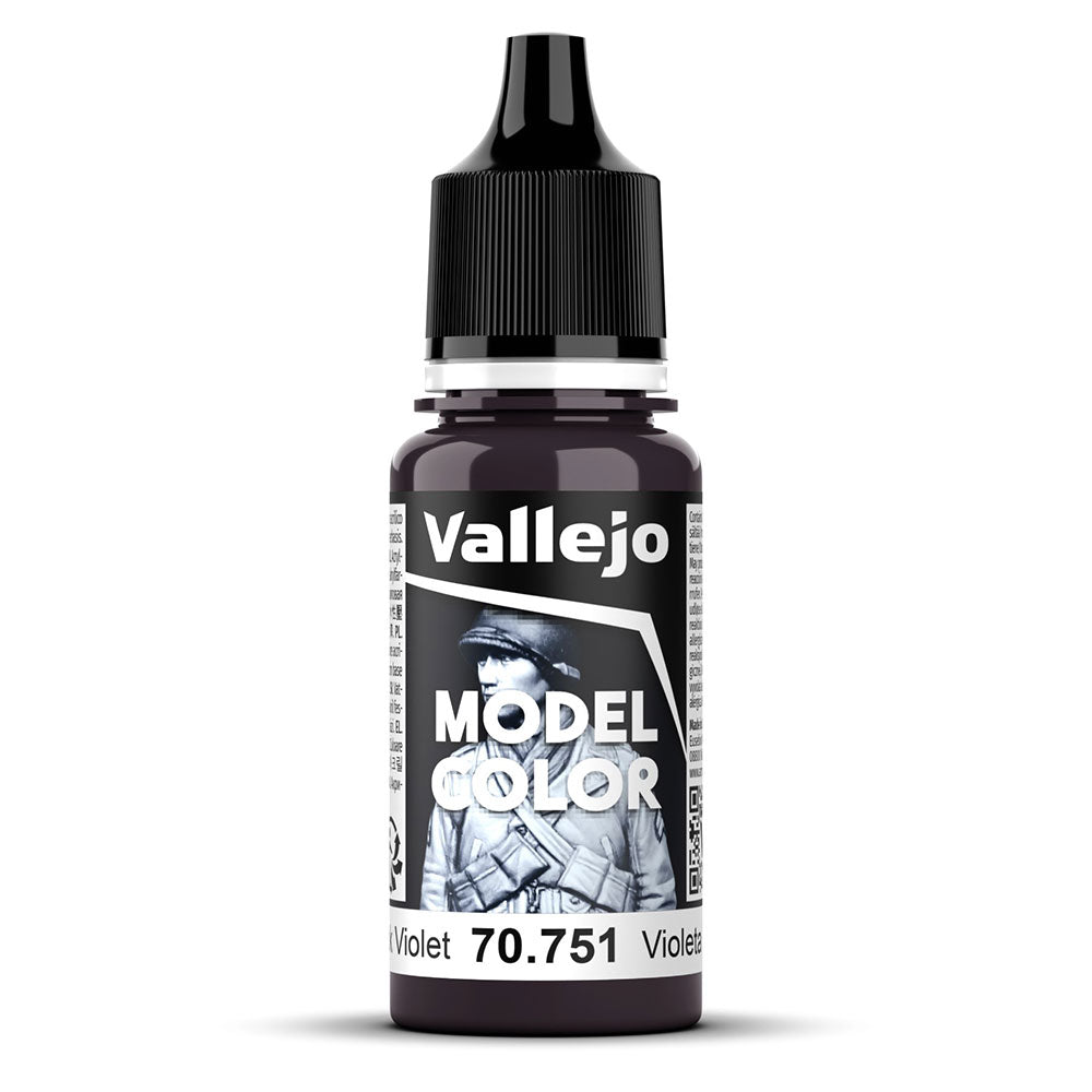 Vallejo Model Colour Acrylic Paint 18mL (Violet)