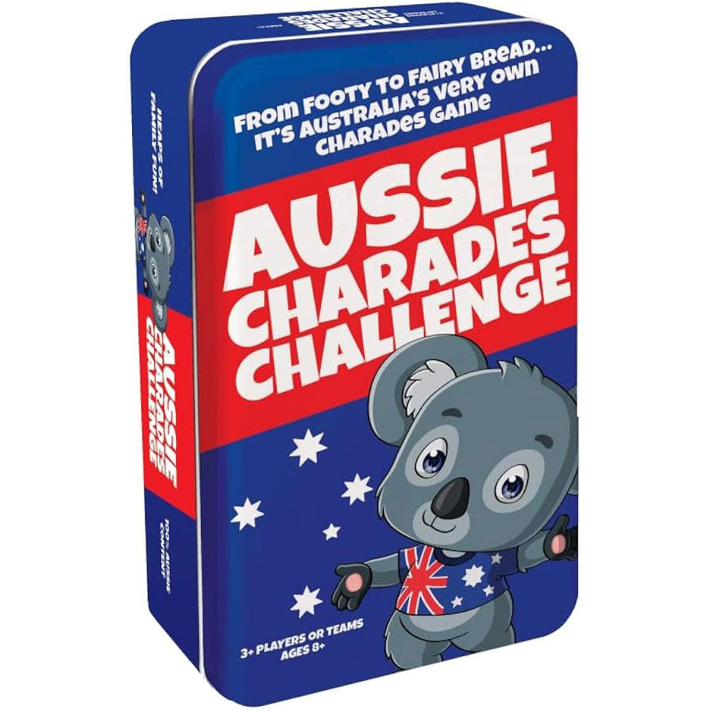 Aussie Charades Challenge Card Game