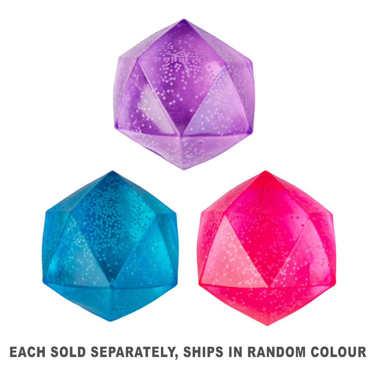 Smoosho's Super Squeeze Glow in the Dark Polyhedron (1pc Random)
