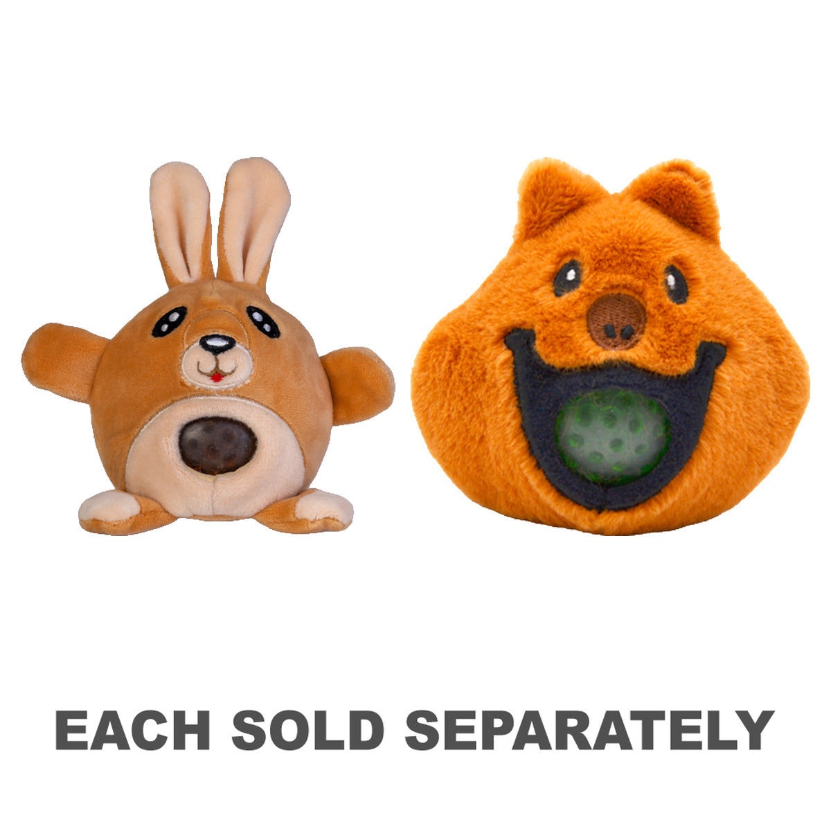 Animal Plush Ball Jelly Toy