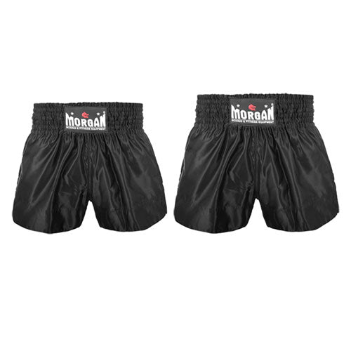 Morgan Muay Thai Shorts (Black)