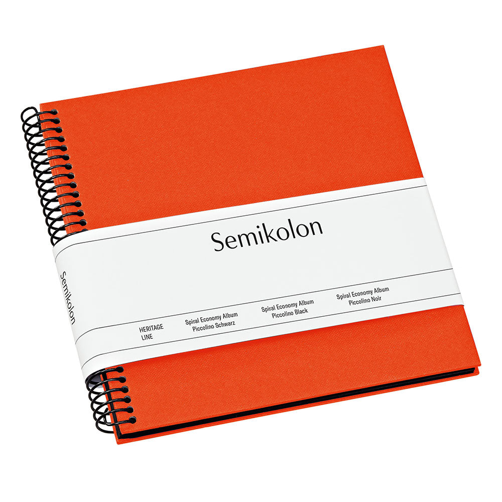 Spiral Piccolino Fotoalbum mit schwarzen Seiten
