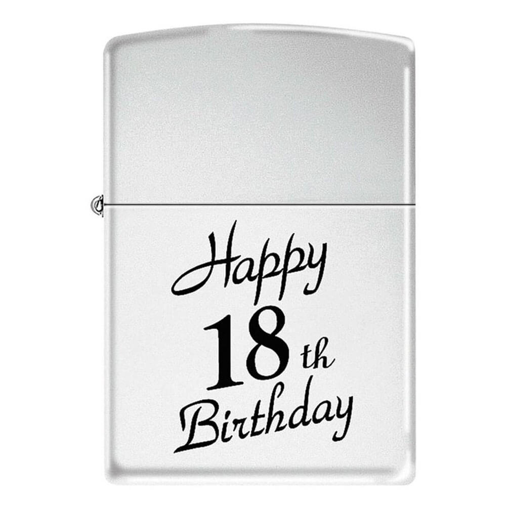 Zippo Birthday High Polish Chrome Lighter