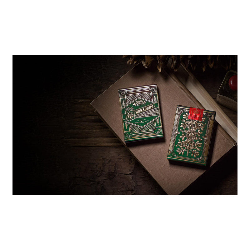 theory11 Monarch Green Playing Cards