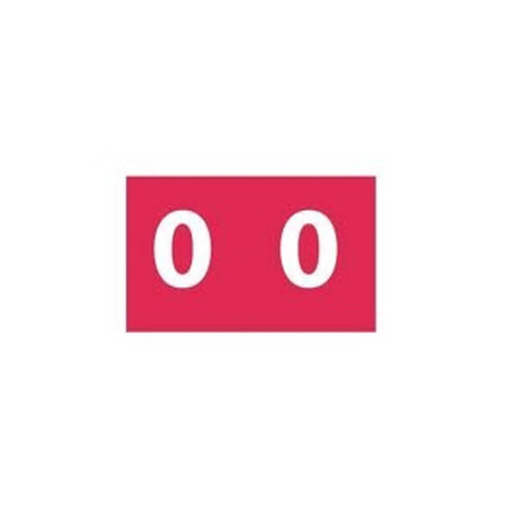 Avery kleurcodeerlabels 25x38mm 180 pk