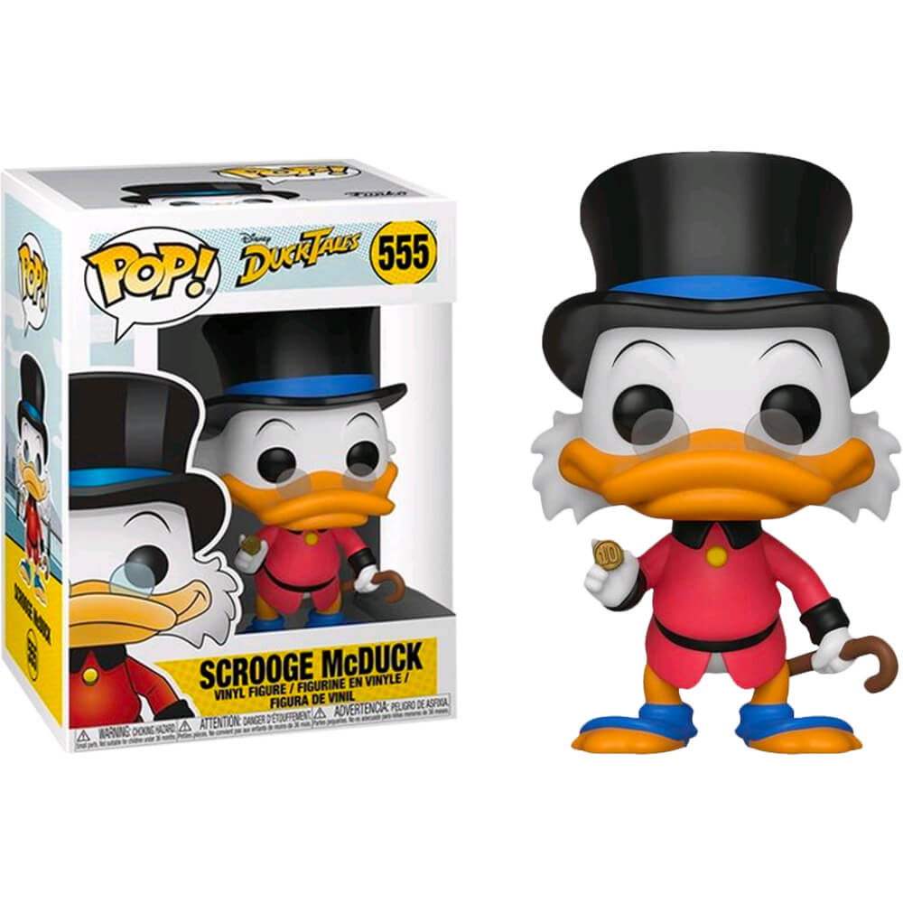 Duck Tales Scrooge McDuck Red Coat US Excl Pop! Vinyl